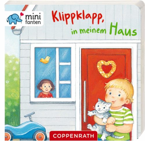 Pappbilderbuch für Kinder ab 18 Monaten: Klippklapp, in meinem Haus